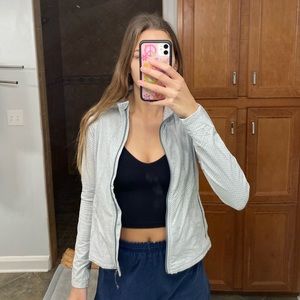 athleta zip up jacket